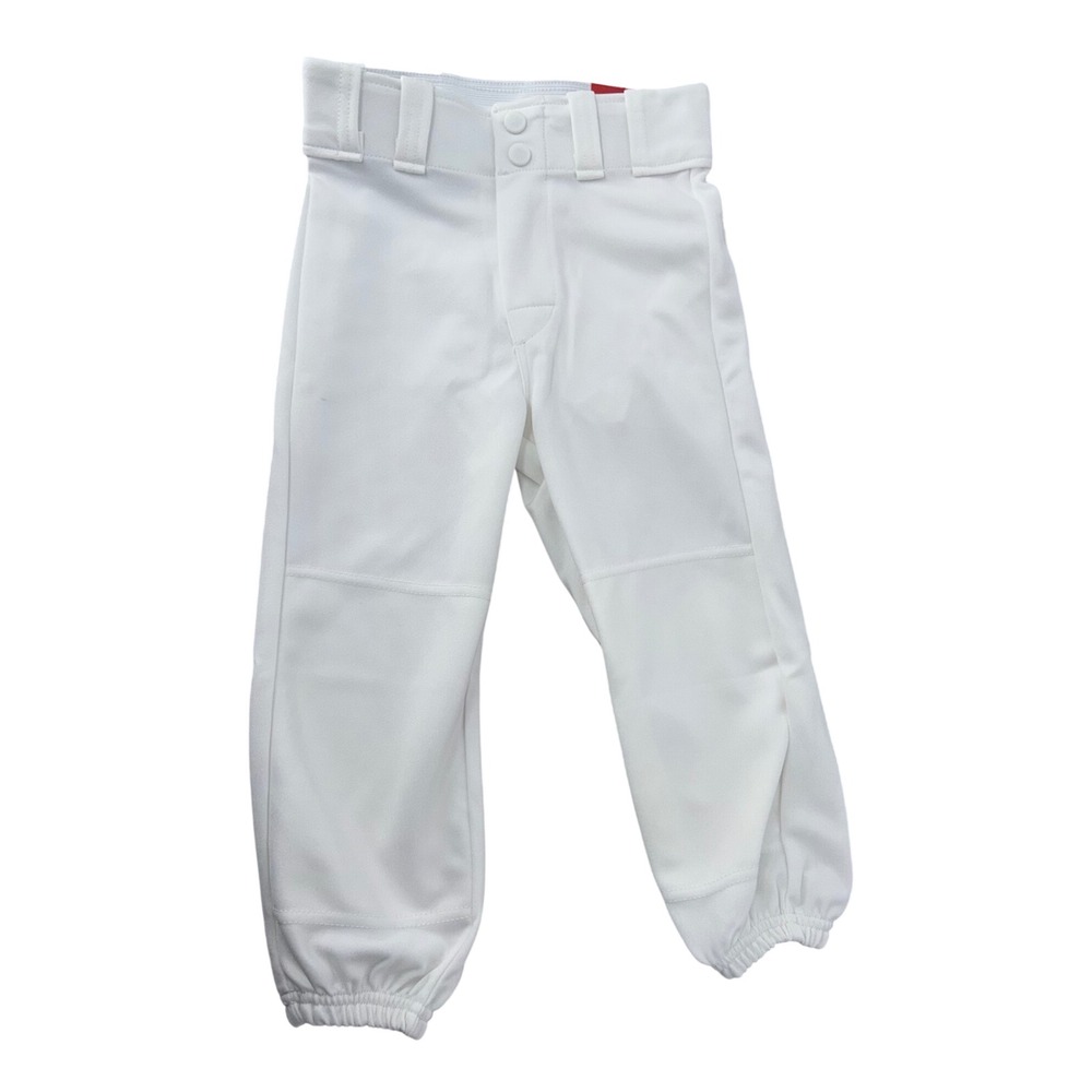 Rawlings Youth Baseball Pants White WALY31H Athletic Trousers XS NEW
